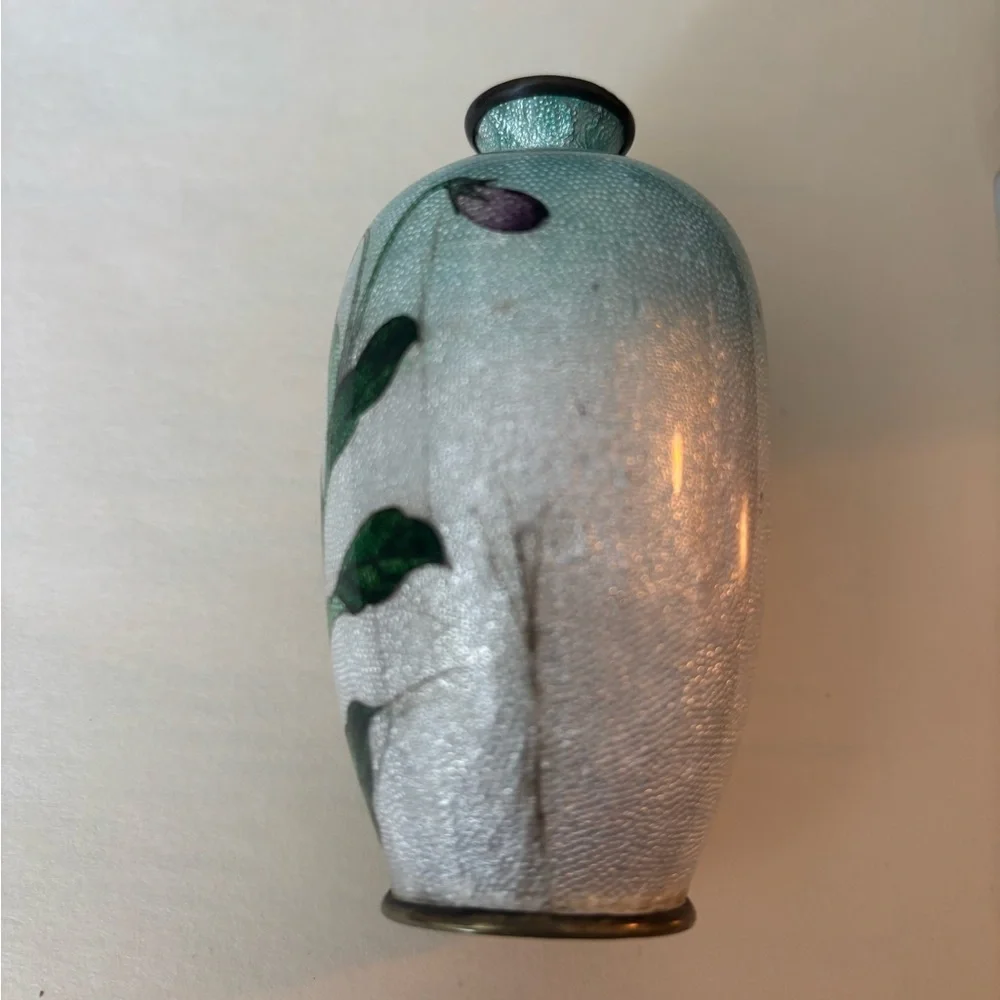 Vintage mini cloisonné vase